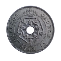 1937 Southern Rhodesia 1 Penny - George 6th King