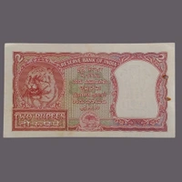 1957 - 1962 2 Rupees UNC Note - HVR Iyengar
