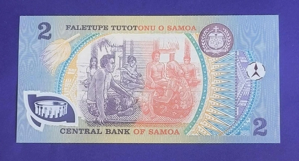 Samoa 2 Tala UNC Polymer Note (2003 - 2009)