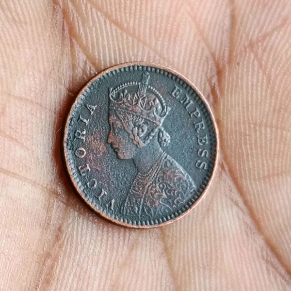 1899 1/12 Anna Coin - Victoria Empress - XF condition
