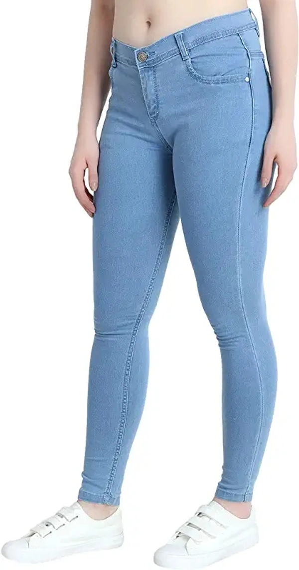 KYAGI Cotton Jeans for Womens & Girls Regular Fit Stylish Jeans Pant - Melrose, 28 30 32 34 36 38 40