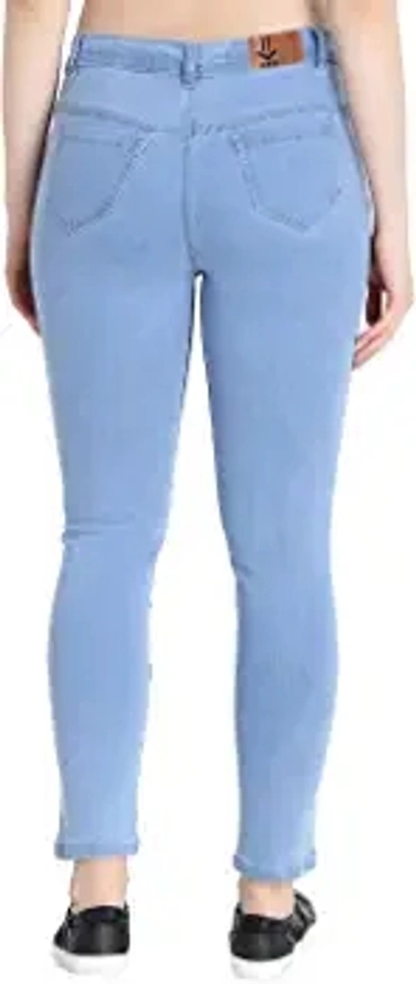 KYAGI Cotton Jeans for Womens & Girls Regular Fit Stylish Jeans Pant - Melrose, 28 30 32 34 36 38 40