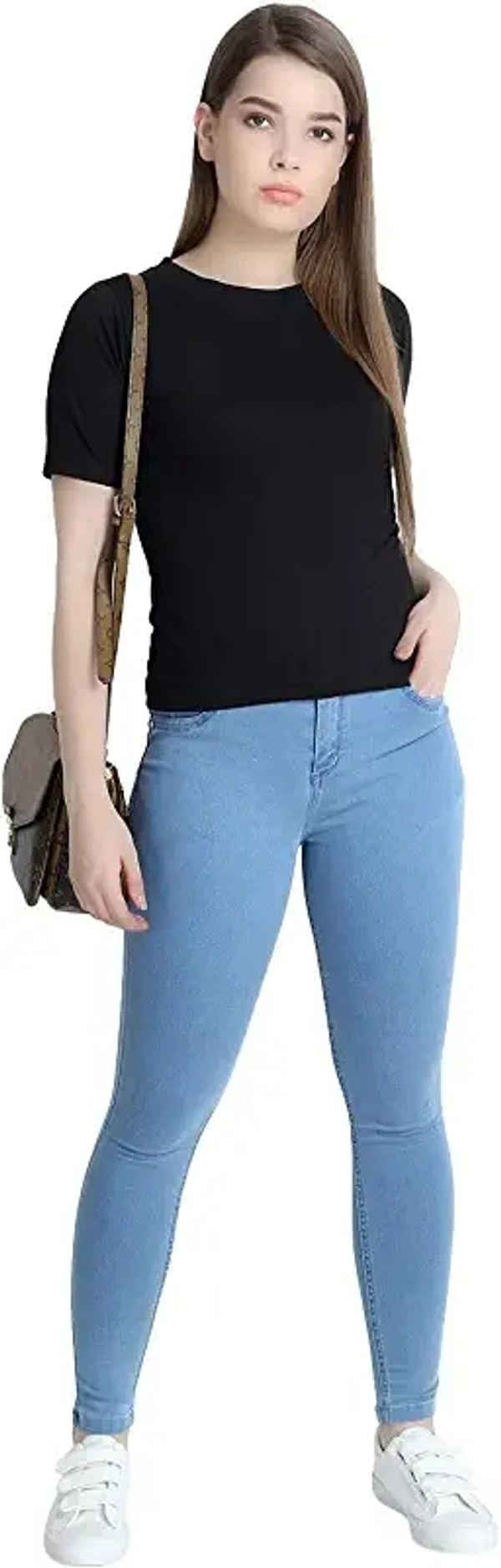 KYAGI Cotton Jeans for Womens & Girls Regular Fit Stylish Jeans Pant - Melrose, 28 30 32 34 36 38 40