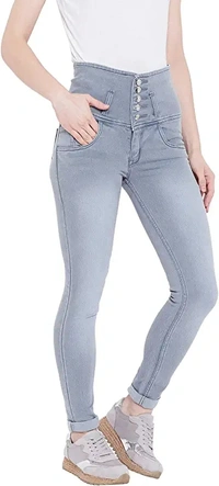 Nifty Women's Slim Fit Jeans - Periwinkle, 28 30 32 34 36 38 40
