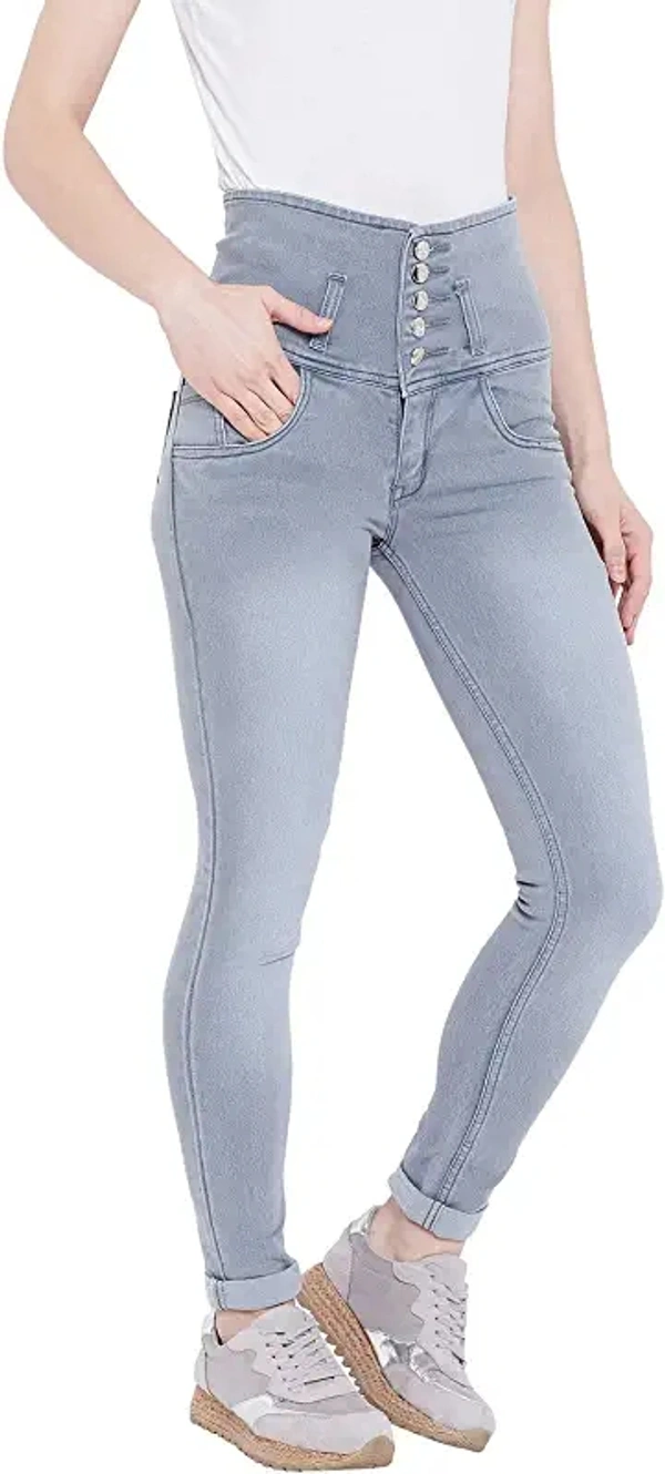 Nifty Women's Slim Fit Jeans - Periwinkle, 28 30 32 34 36 38 40