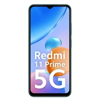 Redmi 11 Prime 5G (Meadow Green, 4GB RAM 64GB ROM) | Prime Design | MTK Dimensity 700 | 50 MP Dual Cam | 5000mAh | 7 Band 5G - Cornflower Blue