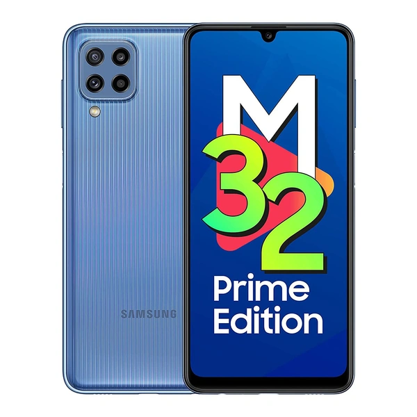 Samsung Galaxy M32 Prime Edition (Light Blue, 6GB RAM, 128GB) - Royal Blue