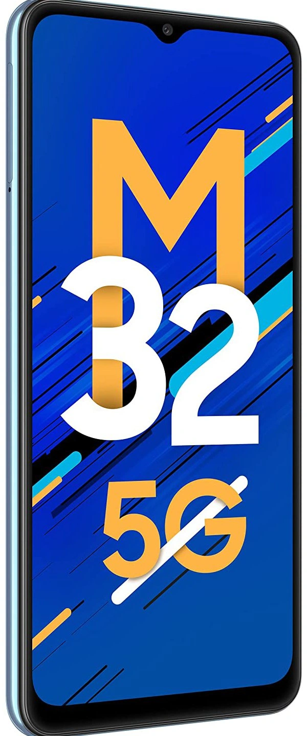 Samsung Galaxy M32 5G (Sky Blue, 8GB RAM, 128GB Storage)  - Portage