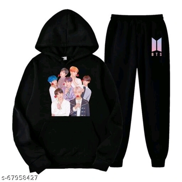 Tracksuit For You - Black, L, Member Printed