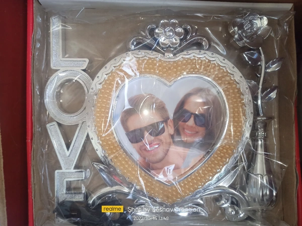 Love Frame - 4x6, Silver