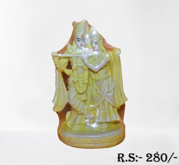 Radha Krishna Murliwale - Yellow