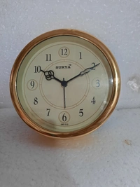 Wall Clock  - Brown, 10 Inch