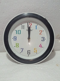 Wall Clock Natraj - Black, 10 Inch