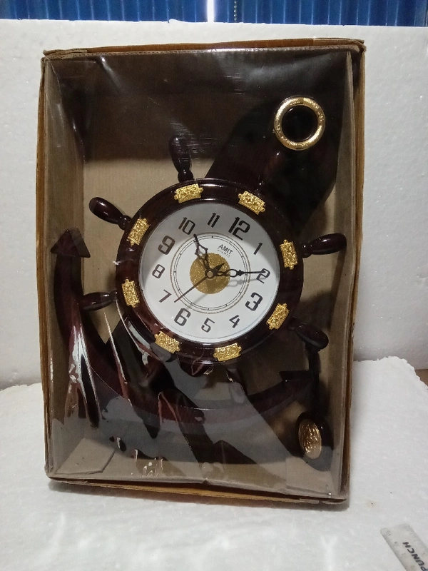 Designer Wall Clock Si - Carnaby Tan