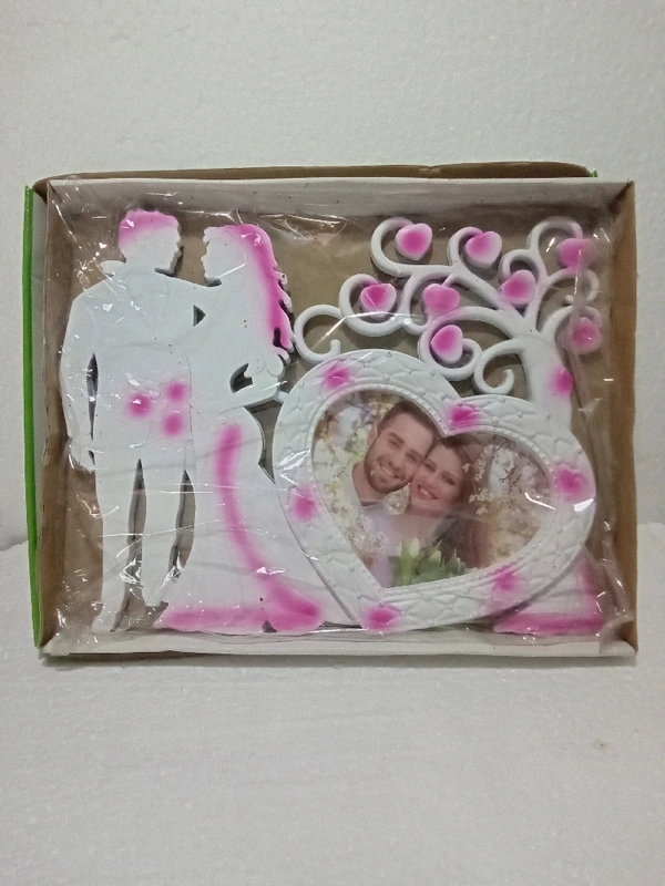 Couples Photo Frame - White