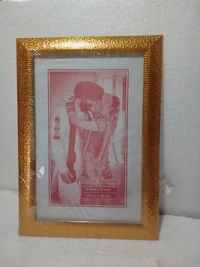 Couple Photo Frame - Nutmeg Wood Finish, A4