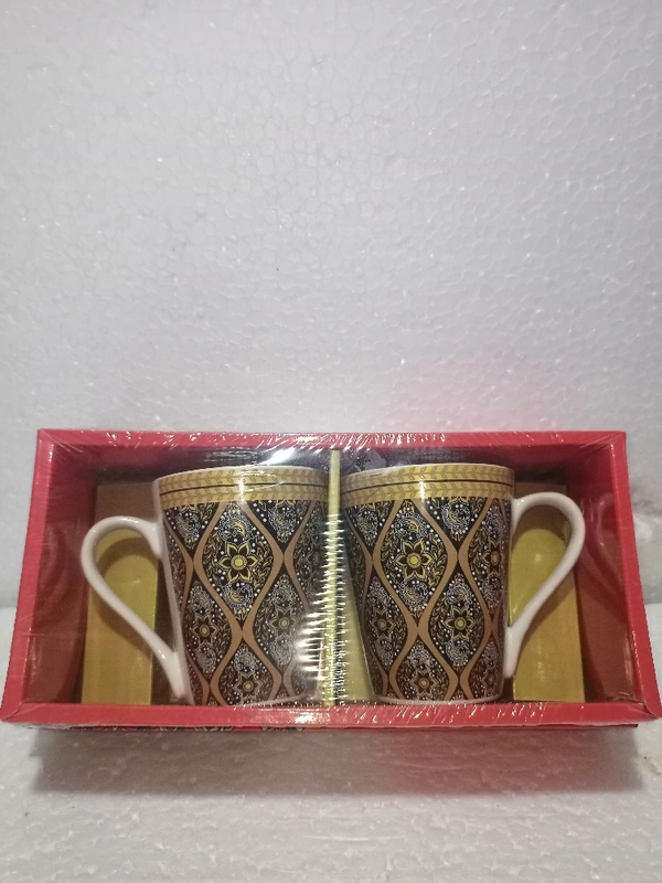 Coffey Mug Set - Web Orange