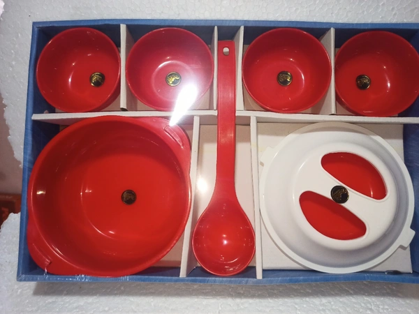 Bowl Set - Red