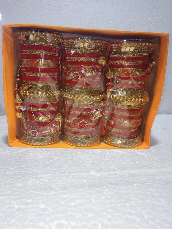 Dulhan Chuda Kanch - Bright Red