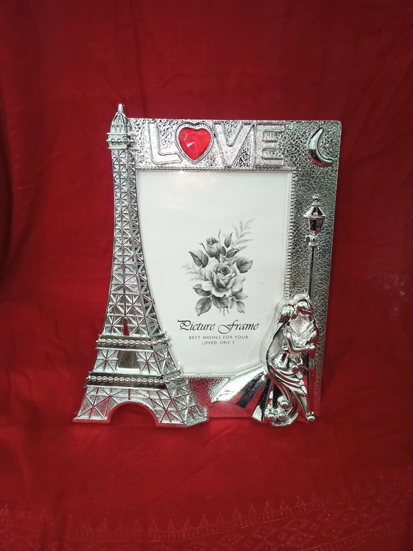 YJL 101 Photo Frame - Silver, 5x7