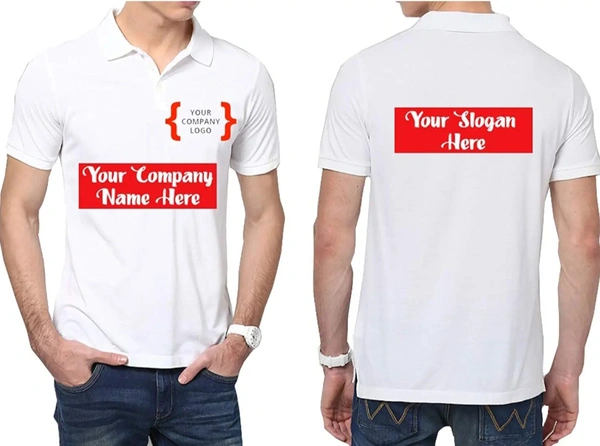 Coller Maty New T Shirts With Your Design In Both Side  - Martini, M