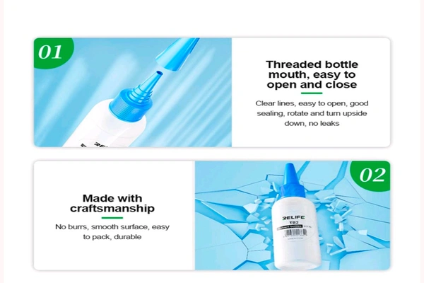 Relife TB2 Plastic Liquid Needle-Tube Solvent