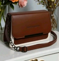 CHARLES AND KEITH CROSSBODY SLING BAG - Black