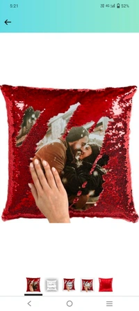 Magic Pillow  - Red, 15*15