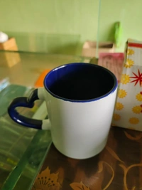 Heart Handle Mug  - Green