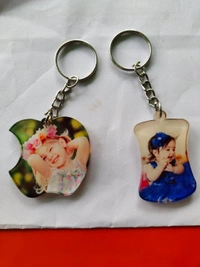 Acrylic Key Chains  - White