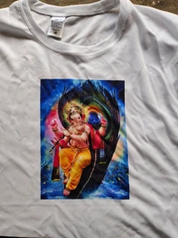 Customized Printing T Shirts  - White