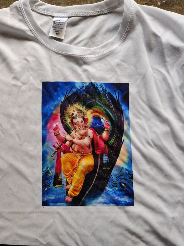 Customized Printing T Shirts  - White