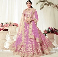 NEW DESIGNER  LAHENGA CHOLI - BLUE