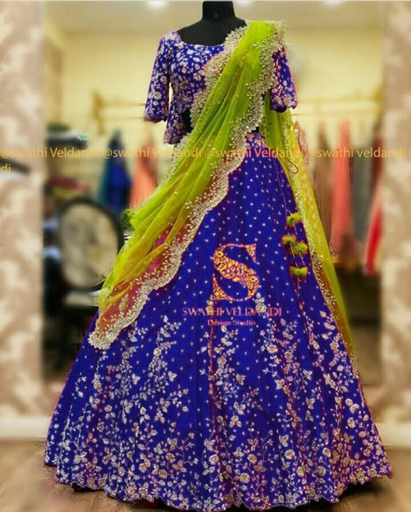 DESIGNER BOLLYWOOD LEHENGA CHOLI - XXL, Pink