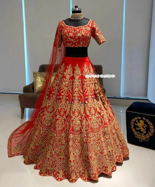 NEW FANCY CODING WORK BRIDAL LEHENGA CHOLI WITH DUPATTA 💃🏾