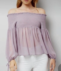 Off shoulder top