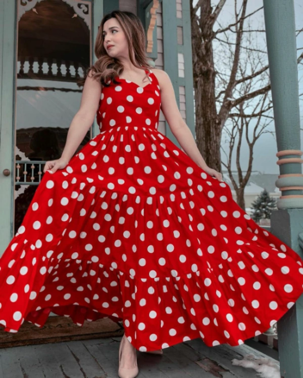 IMPORT RED DRESS