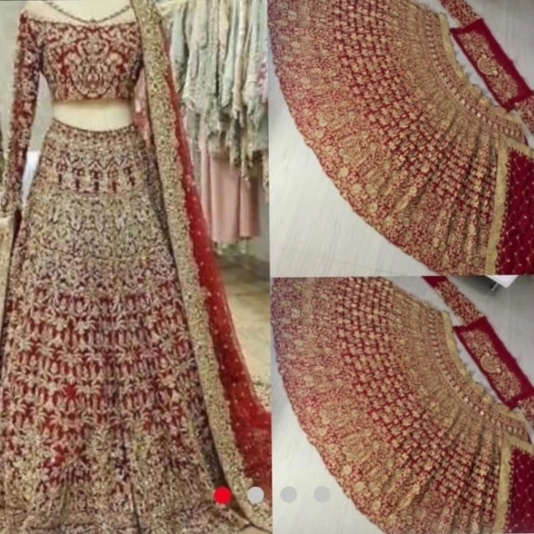 New Bridal Lehenga - Red
