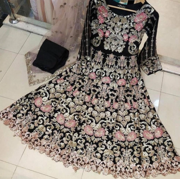 LONG KURTI - PLAZZO PENT WITH DUPATTA 