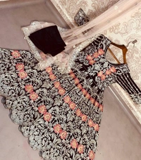 LONG KURTI - PLAZZO PENT WITH DUPATTA 
