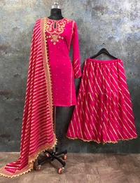  GEORGETTE  KUTI PLAZO SET