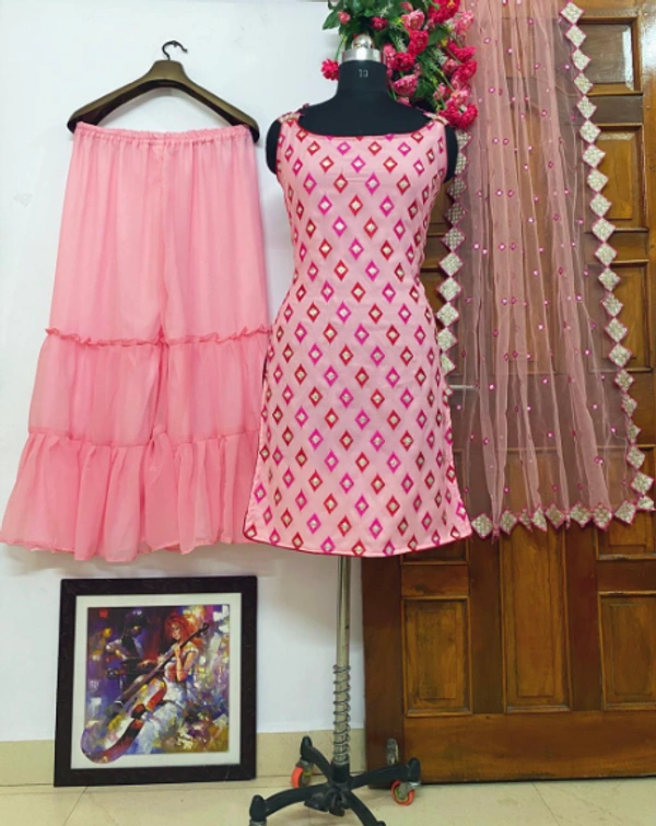 BEAUTIFUL GEORGETTE SHARARA