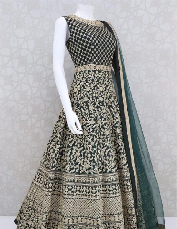 FULL WORK LEHENGA - RED