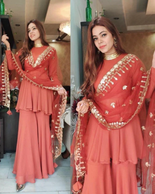 PRESENTING NEW KURTI-PLAZZO  SET