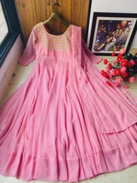  DESIGNER  EMBROIDERED ANARKALI GOWN