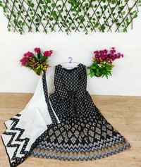 stylish partywear, casual wear gown