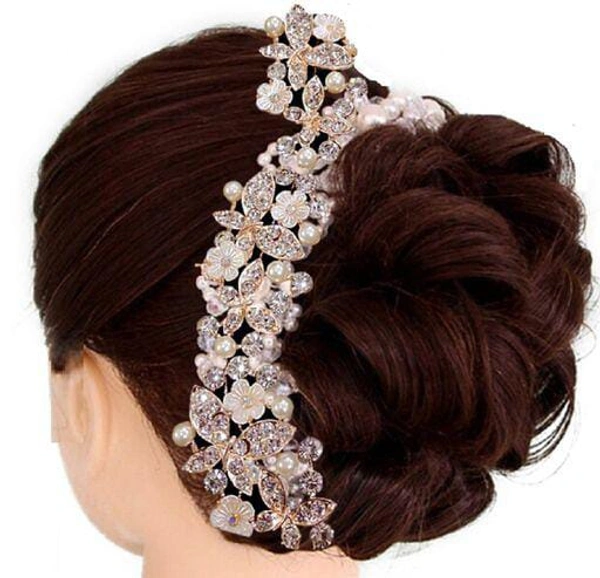 Rhinestone Tiaras and Headbands Bridal Hair Accessories Wedding Headband