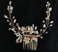 This fabulous and elegant hair Comb is totally handmade - 1