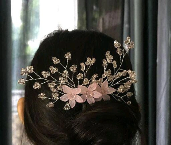 This fabulous and elegant hair Comb is totally handmade - 4