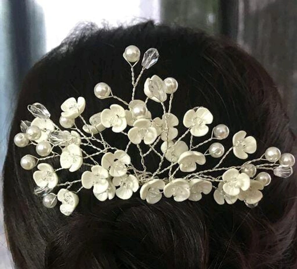 This fabulous and elegant hair Comb is totally handmade - 7
